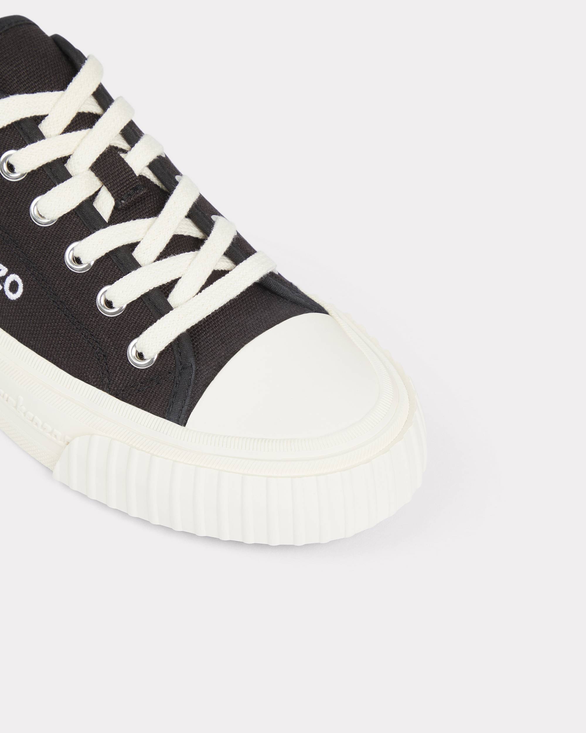'KENZO Foxy' canvas sneakers - 4