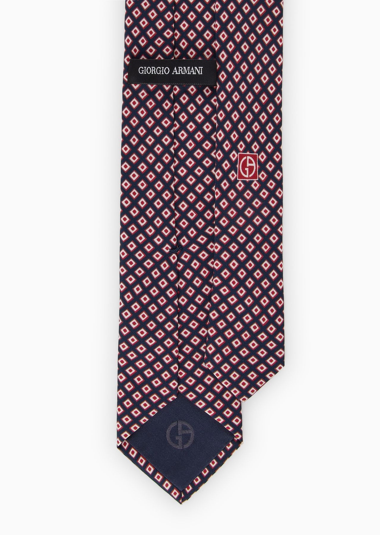 ASV printed silk tie - 2