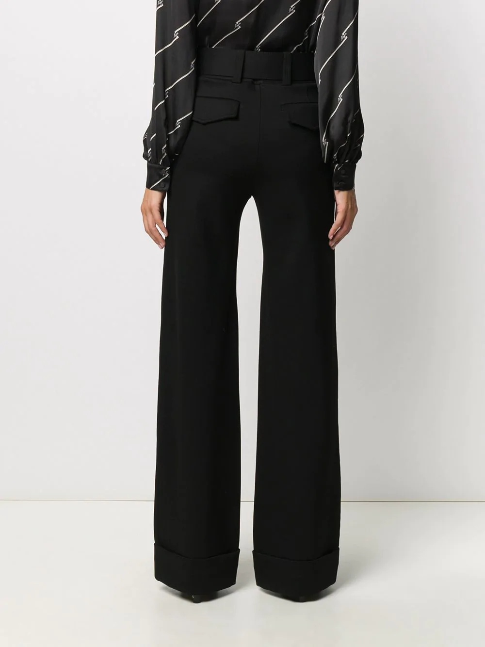 wide leg trousers - 4