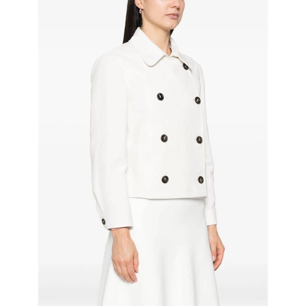 ジャケット BRUNELLO CUCINELLI Woman Coat White MH5347420 C9002 Brunello Cucinelli WHITE COAT WOMEN'S JACKET & COAT | miinto
