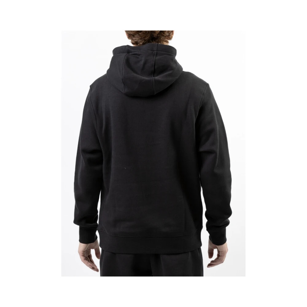 BLACK FLEECE HOODIE - 4