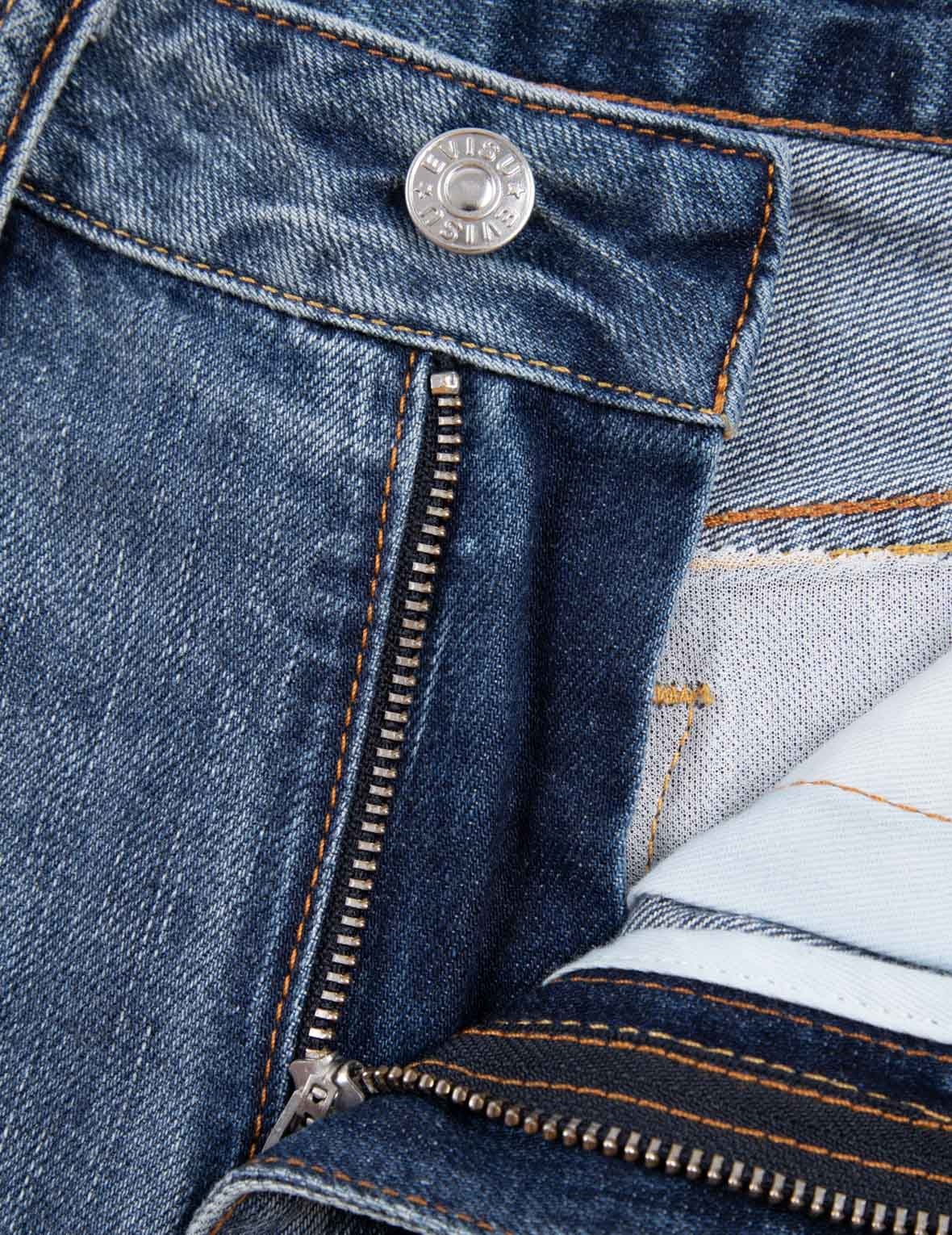 SEAGULL EMBROIDERY STRAIGHT FIT JEANS - 9