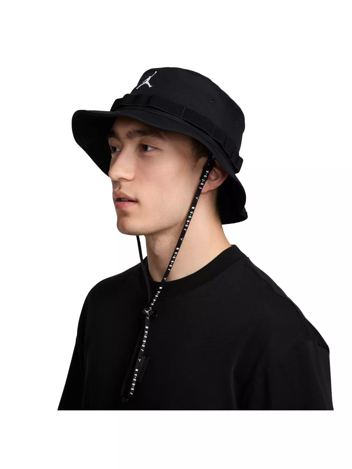 Jumpman Apex Bucket Hat-Black - 3