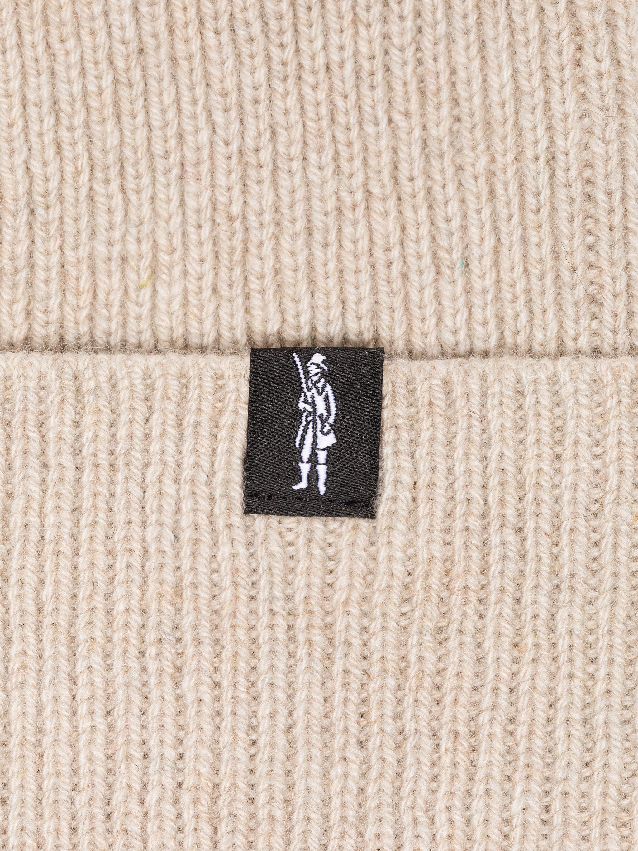 ECRU ECO CASHMERE BEANIE - 2