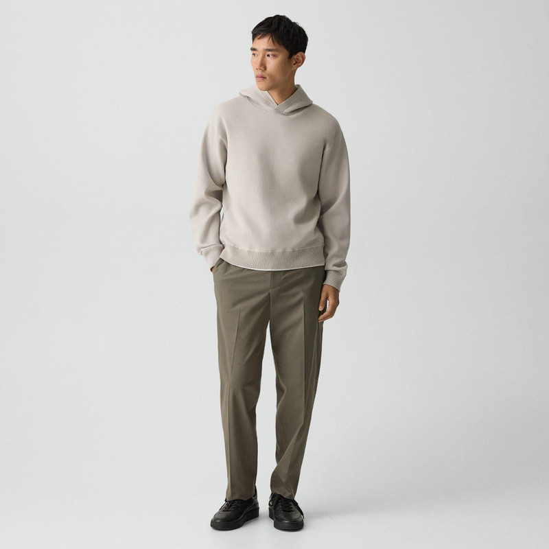 Theory Relaxed Hoodie in Light Bilen outlook
