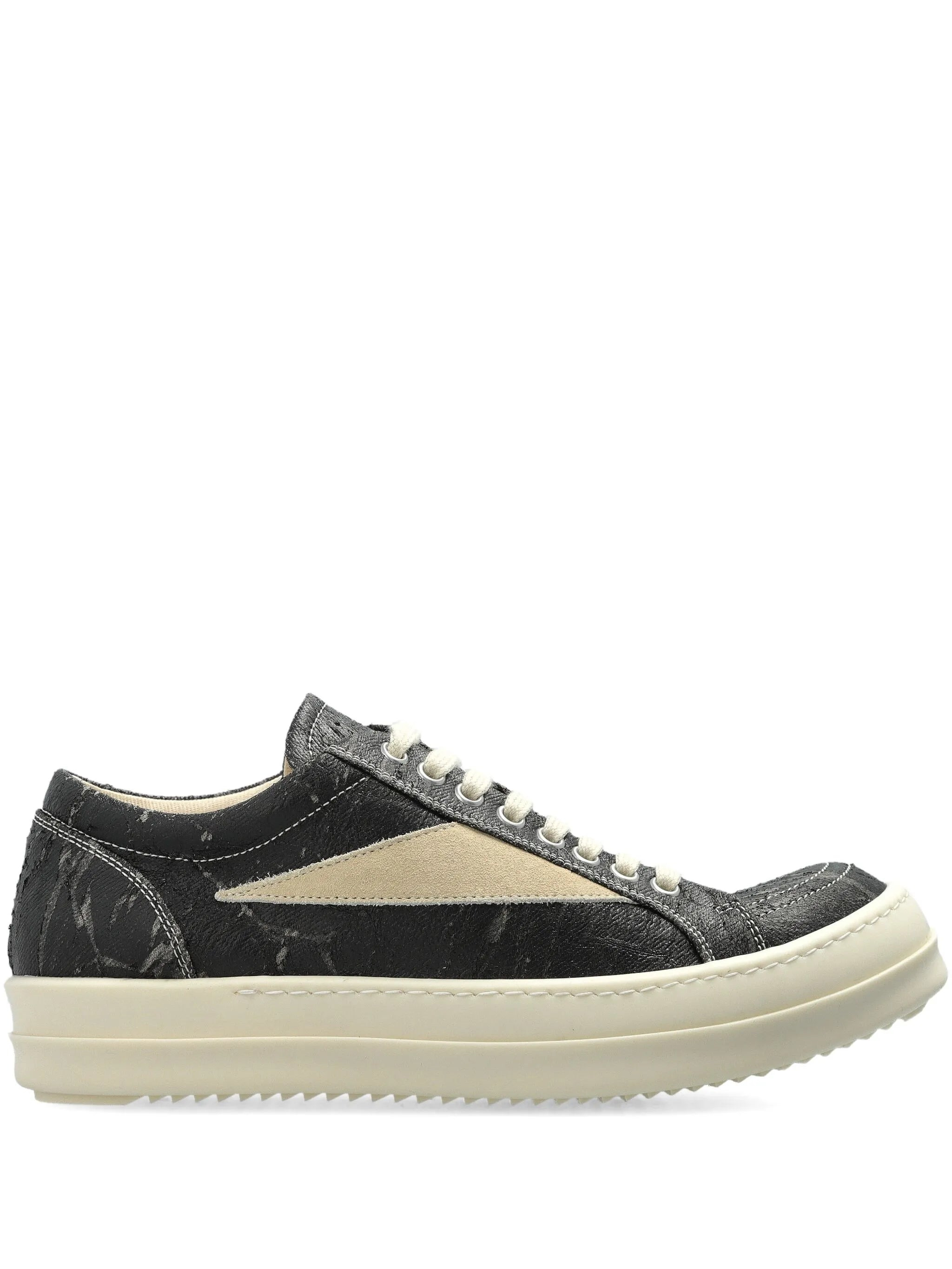 Rick Owens Drkshdw Vintage Sneaks Panelled Lace-up Sneakers - 1