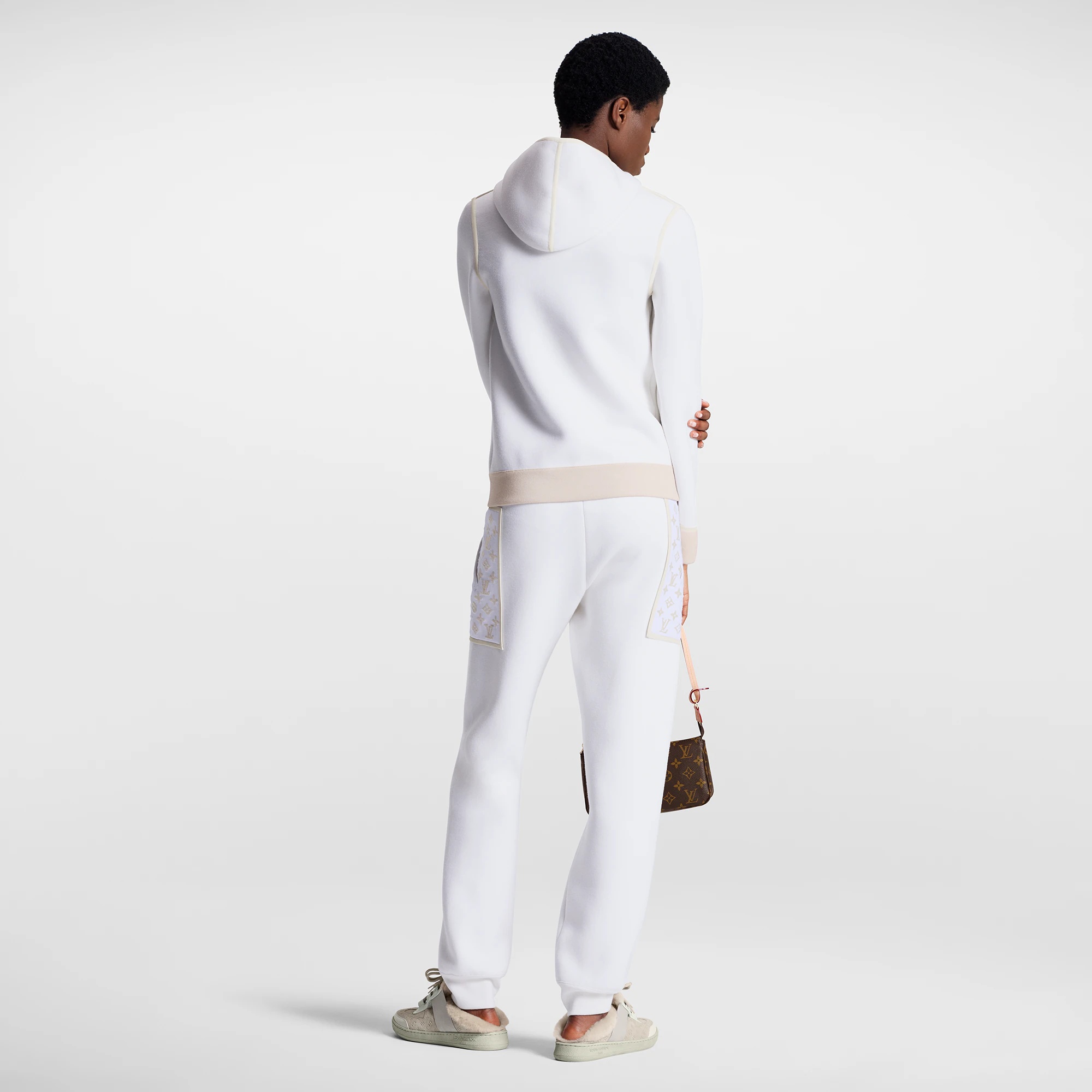 Monogram Pocket Hoodie - 3