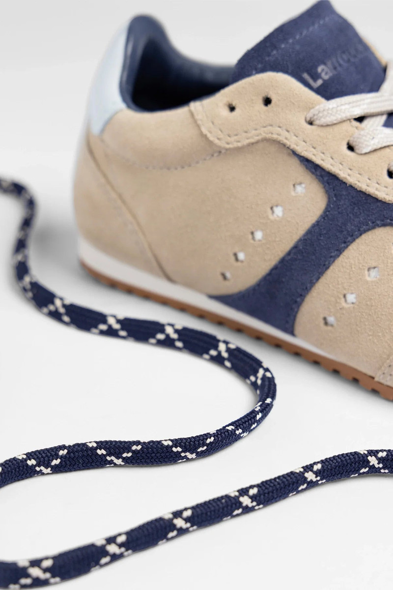 Stella Sneaker Oyster Gray Suede 4