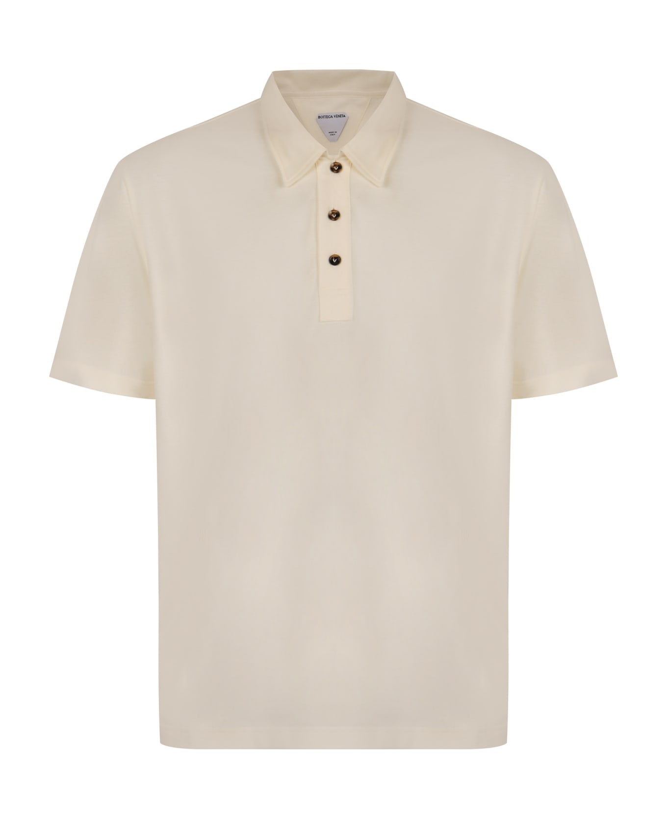 Tシャツ・カットソー BOTTEGA VENETA COTTON PIQUE POLO SHIRT (796163 V4DG09317) Bottega Veneta Cotton Piqué Polo Shirt | italist | REVERSIBLE