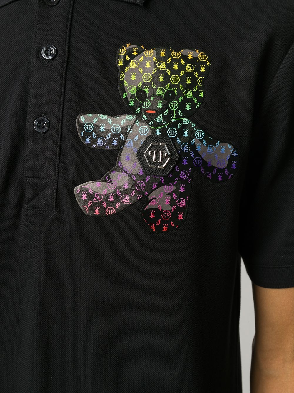 Teddy embroidered polo shirt - 5