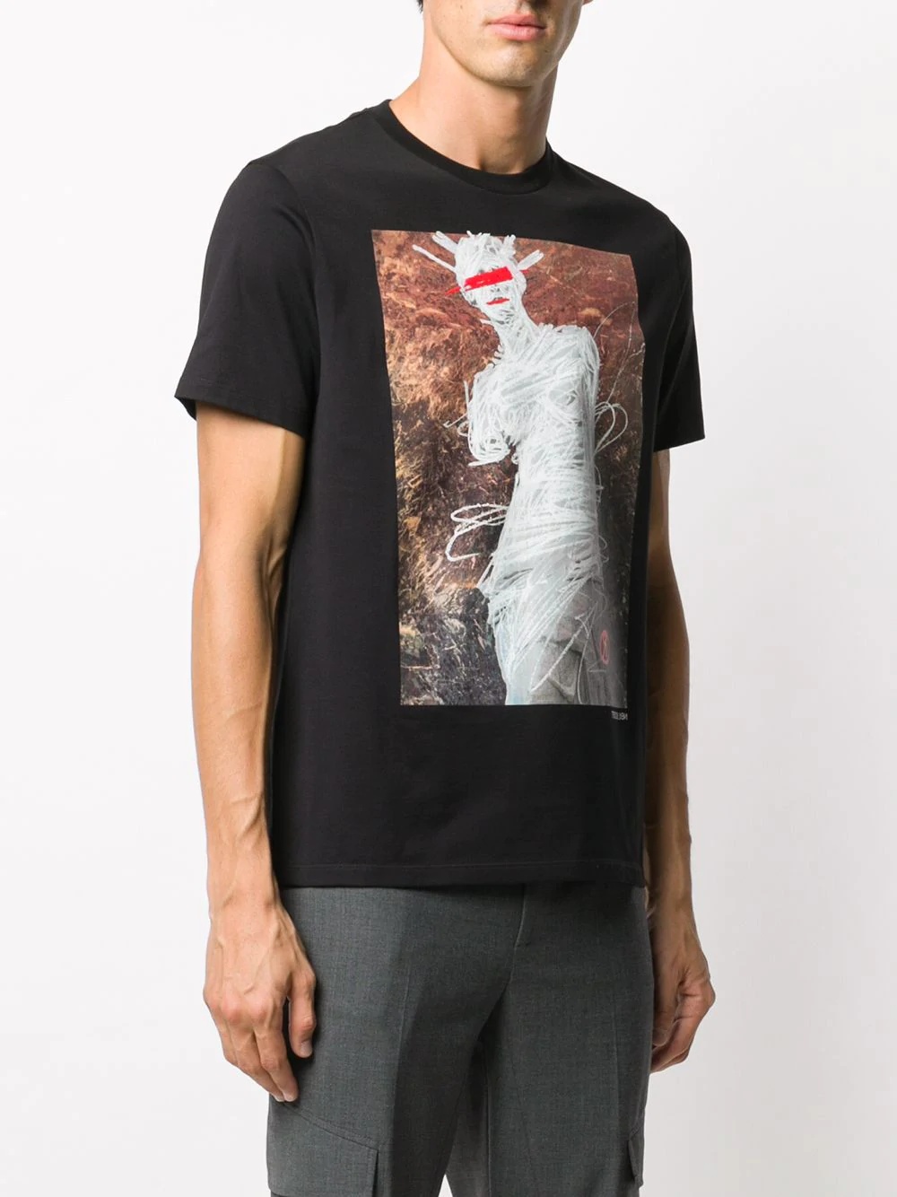 graphic-print crew-neck T-shirt - 3