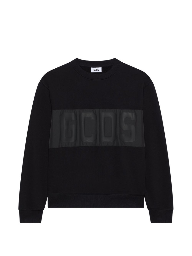 logo-band sweatshirt 1