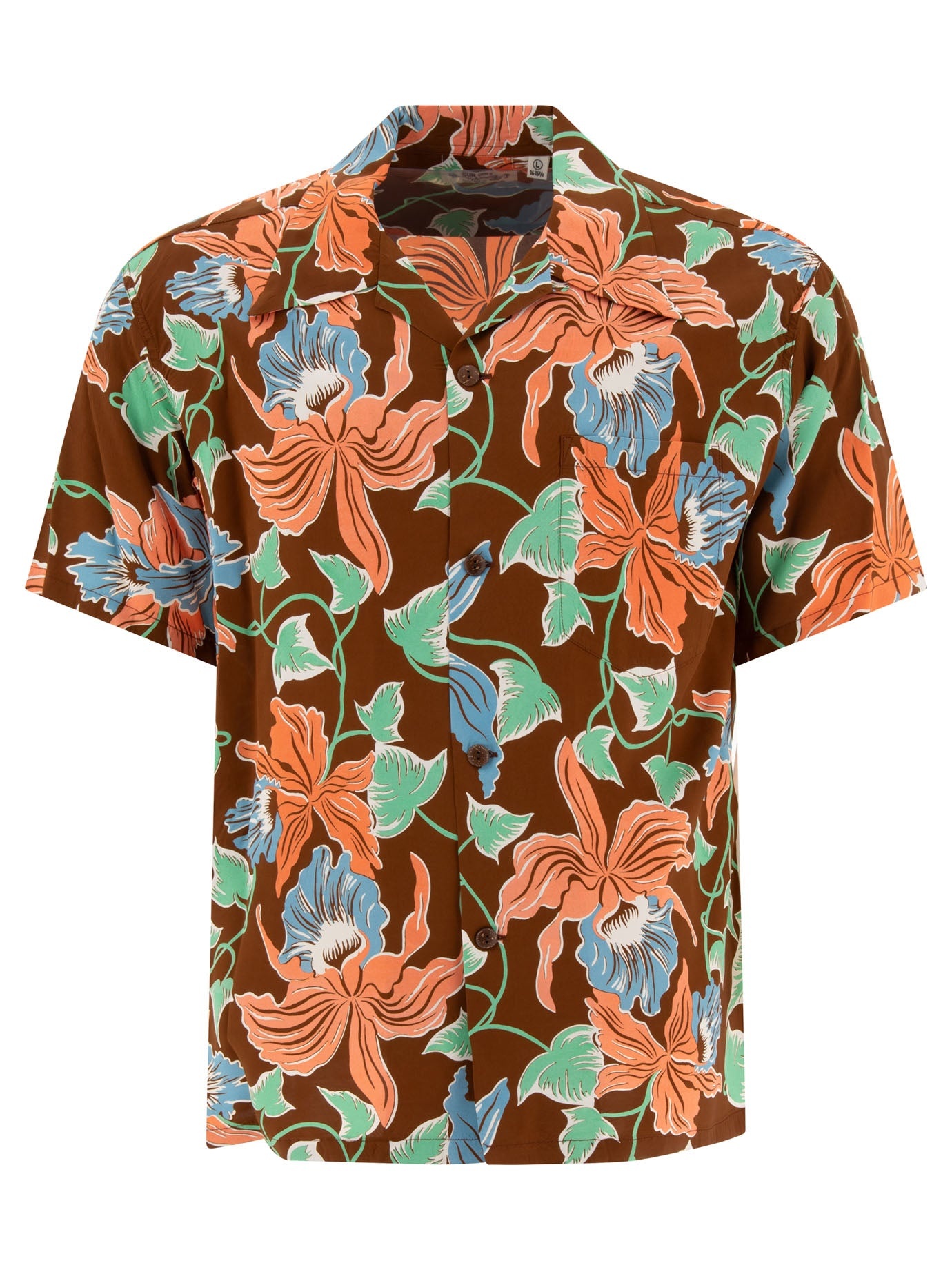 Sun Surf - Sun Surf "sun Surf Cattleya Orchid" Shirt - 1