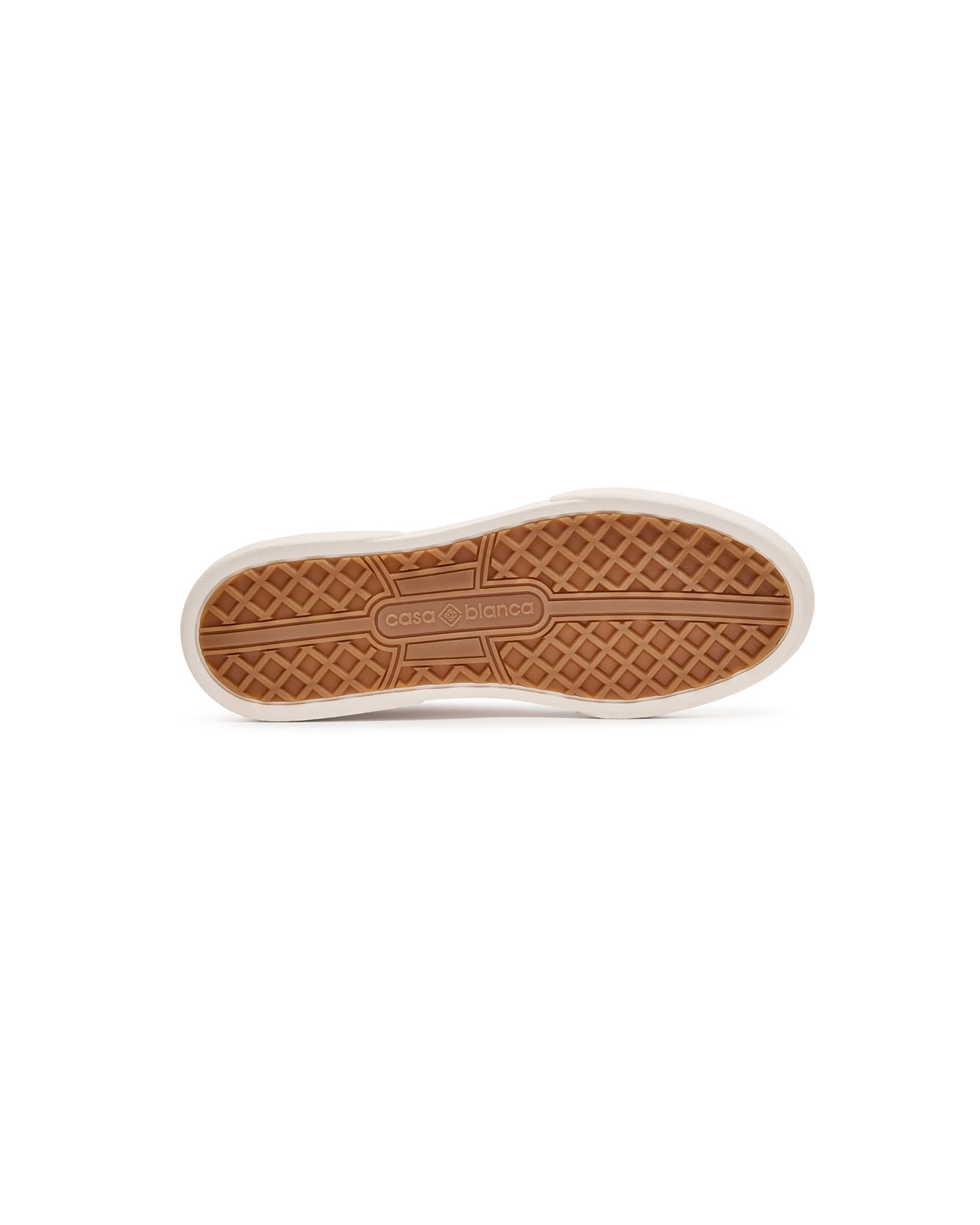 Men's Del Mar White & Green Sneaker | Casablanca Paris - 16