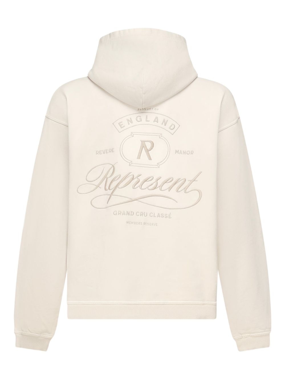embroidered-logo hoodie - 2