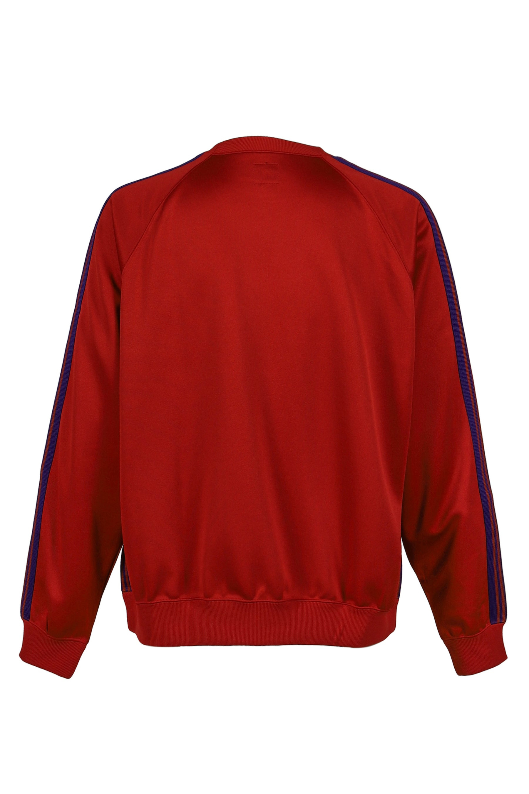 TRACK CREW NECK SHIRT - POLY SMOOTH / RED - 6