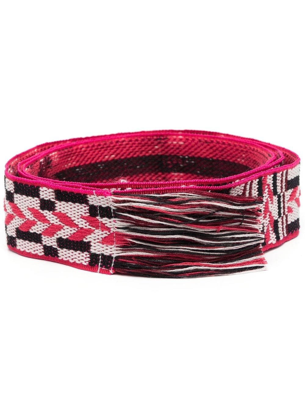 Etka fringe-trim belt - 1