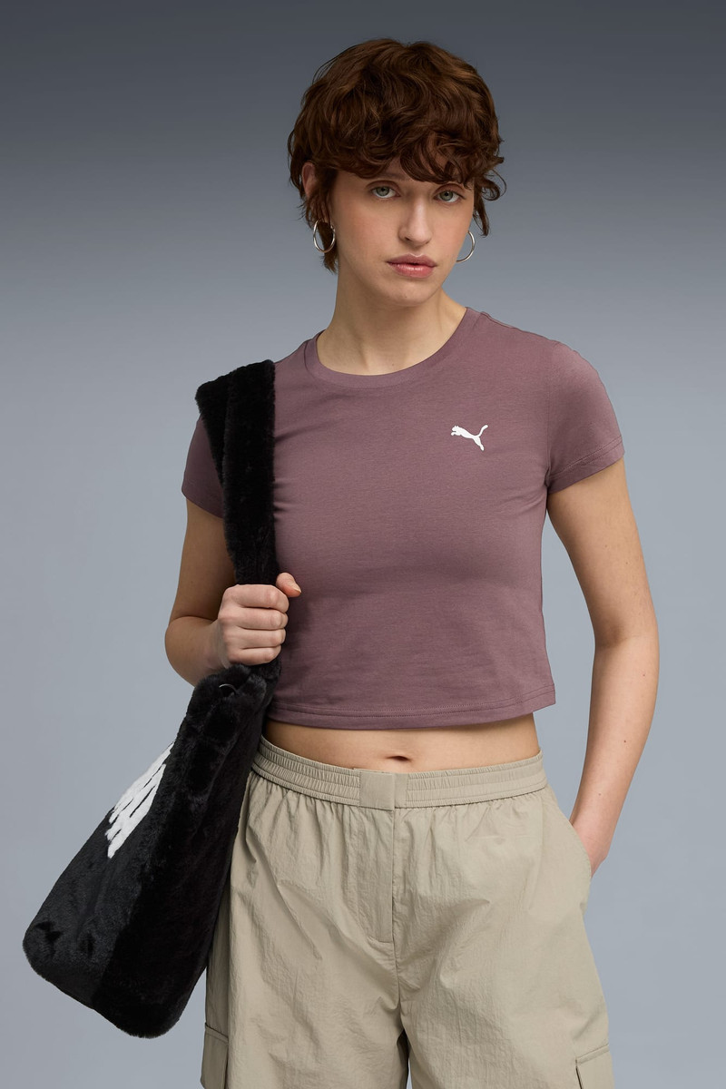 PUMA Wardrobe Essentials Women's Baby Tee outlook