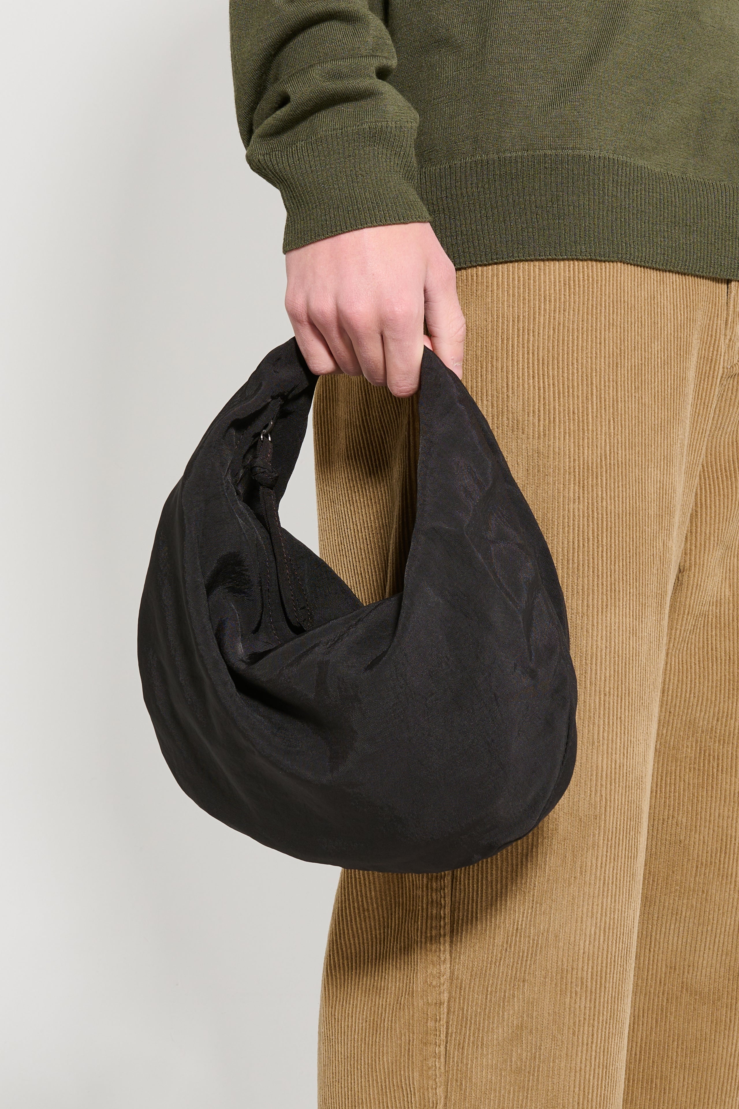 LEMAIRE CROISSANT FILT BAG BLACK - 5
