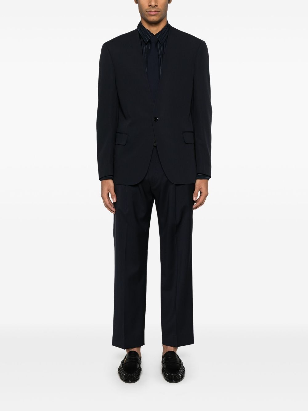 wool blazer - 2