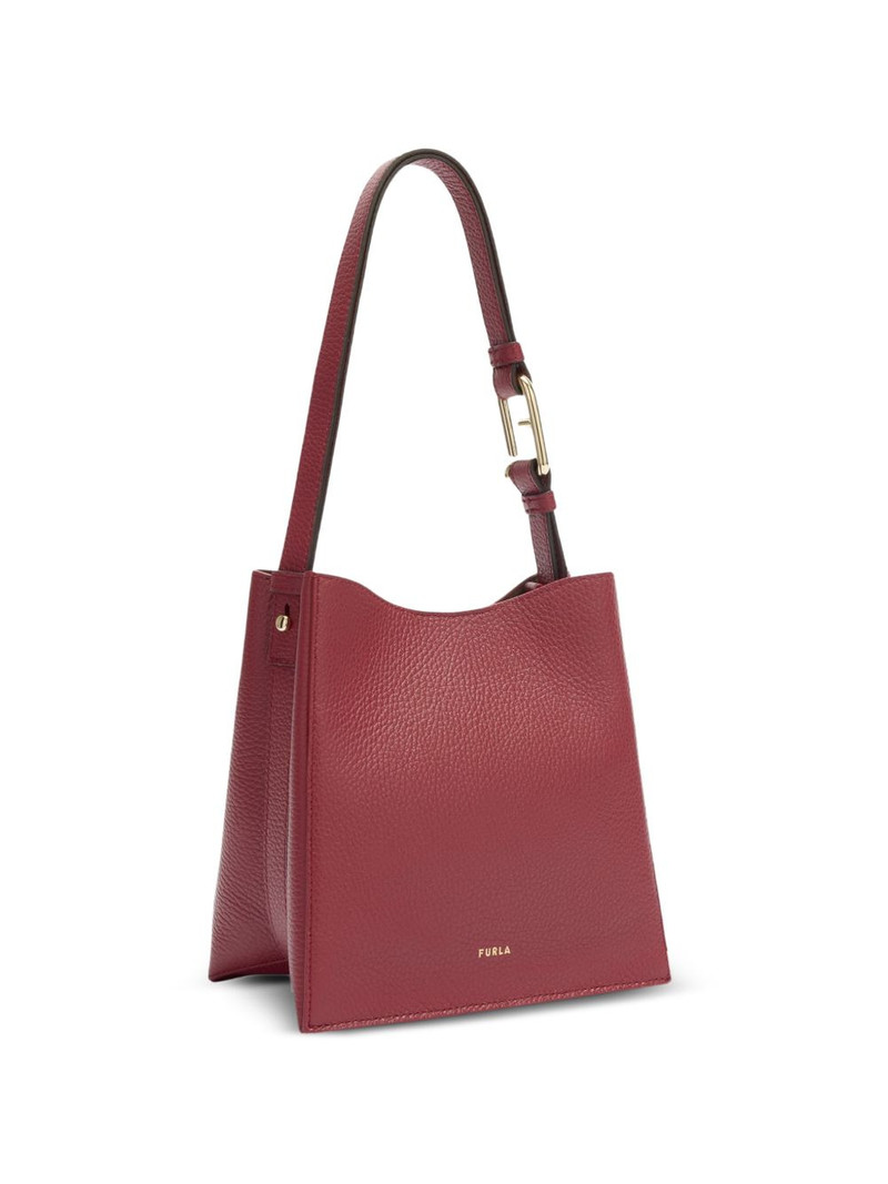 grained handle tote bag 1