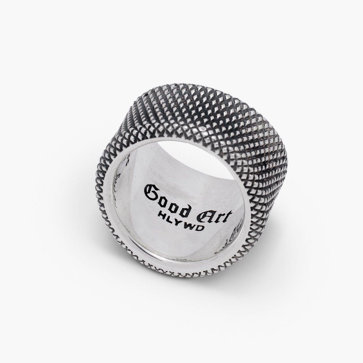 GOOD ART HLYWD Ramen Goosebumps Ring  - Sterling Silver - 6