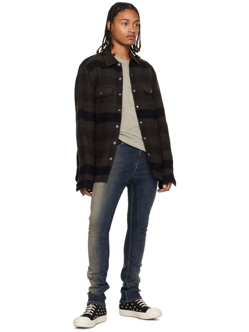 Rick Owens DRKSHDW Black Rivet Sneakers outlook