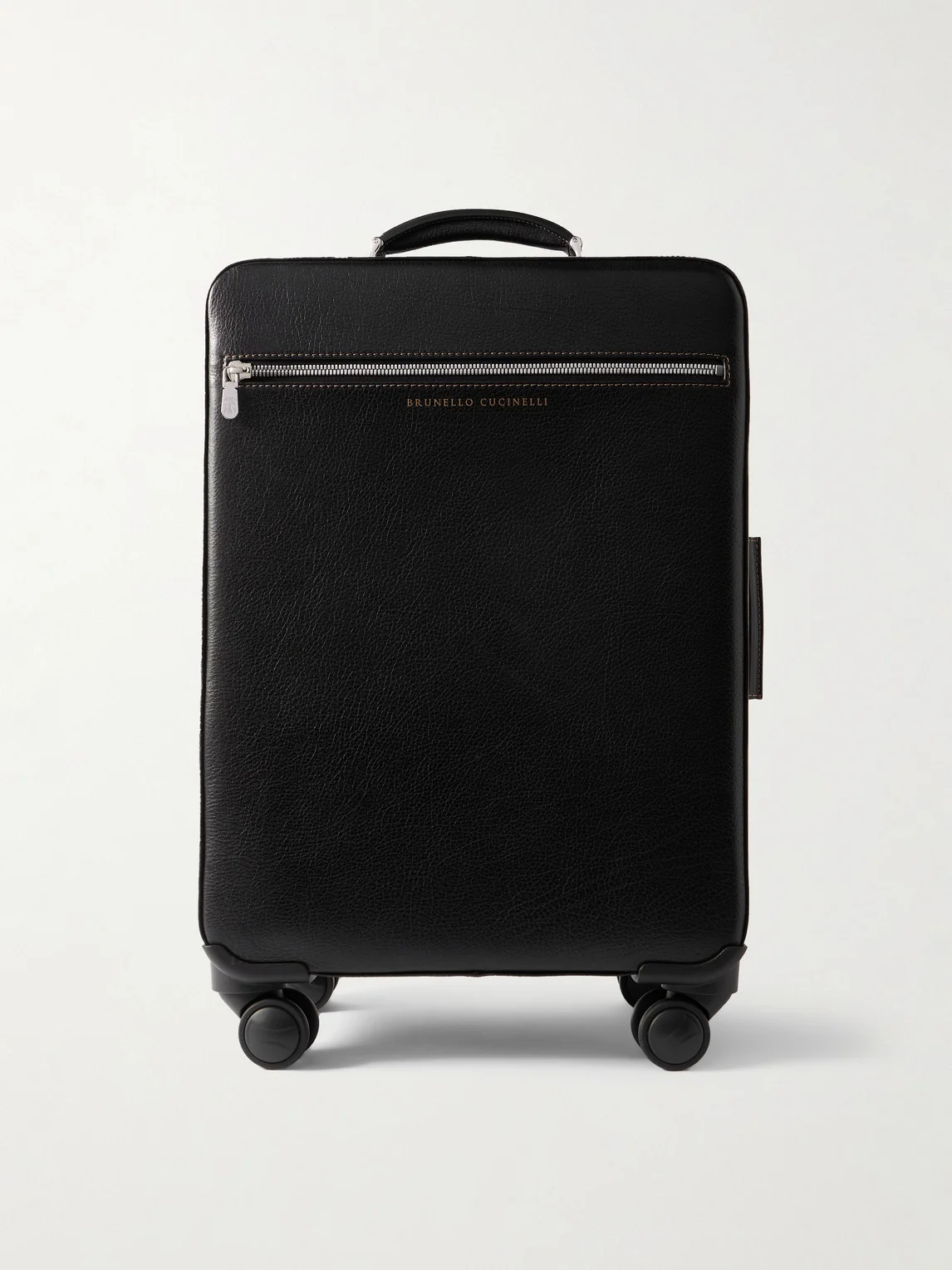 Full-Grain Leather Carry-On Suitcase - 1