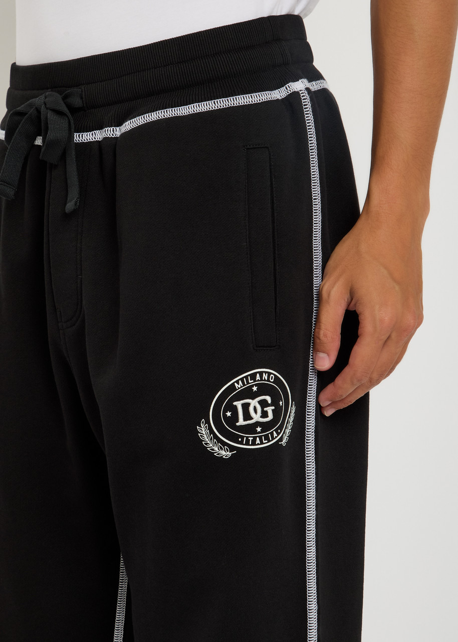 Dolce & Gabbana Logo-embroidered Cotton Sweatpants - 5
