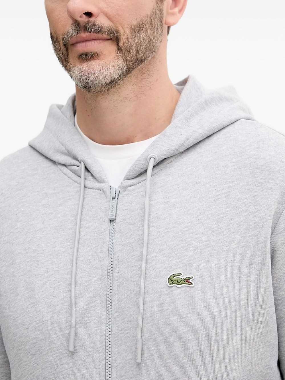 logo-patch hoodie - 3