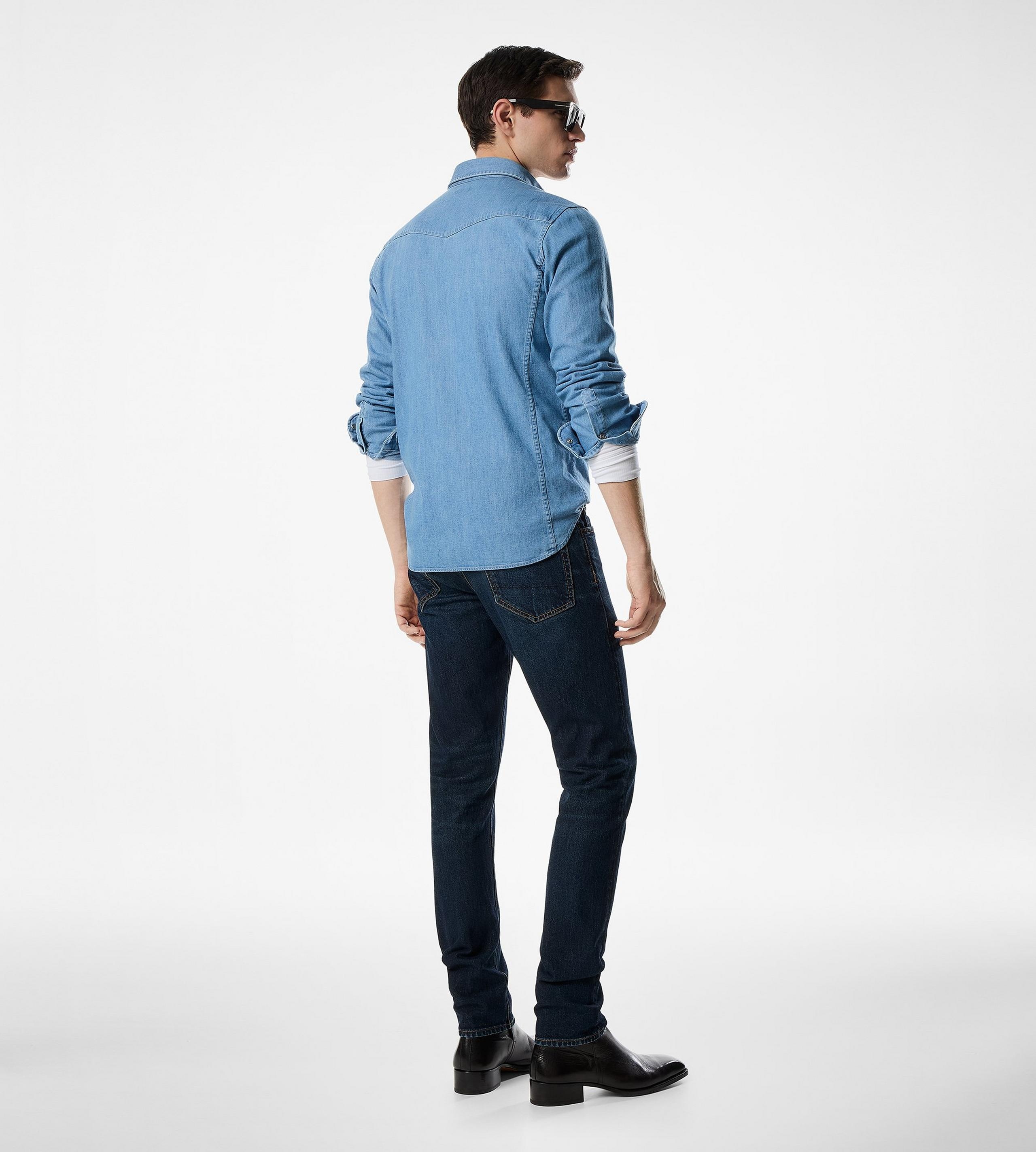 DENIM WESTERN SHIRT - 3