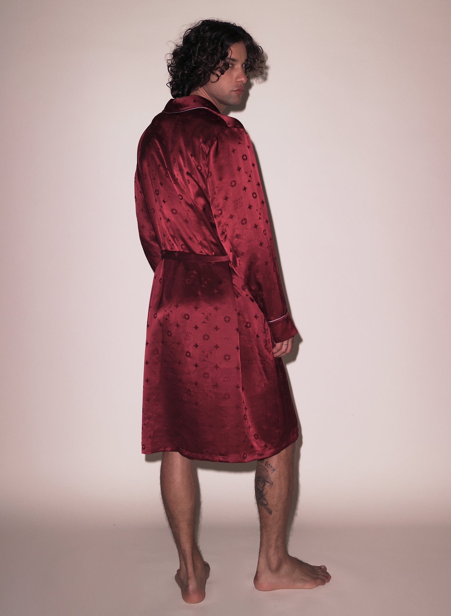 Silk Jacquard Robe - 5