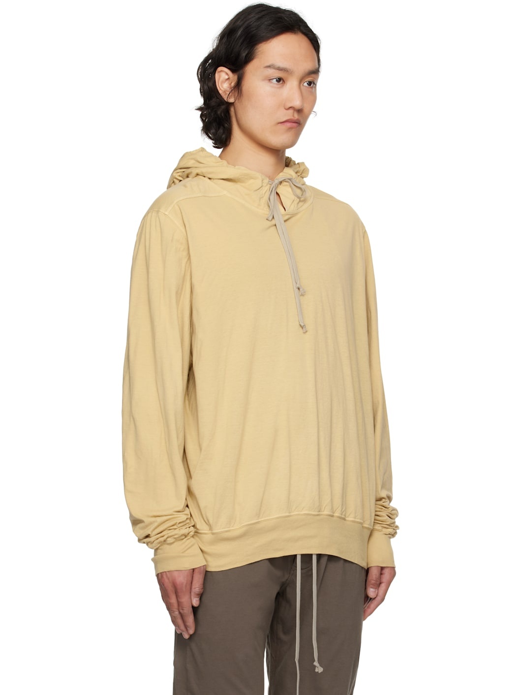 Beige Hollywood Oversized Hoodie - 2