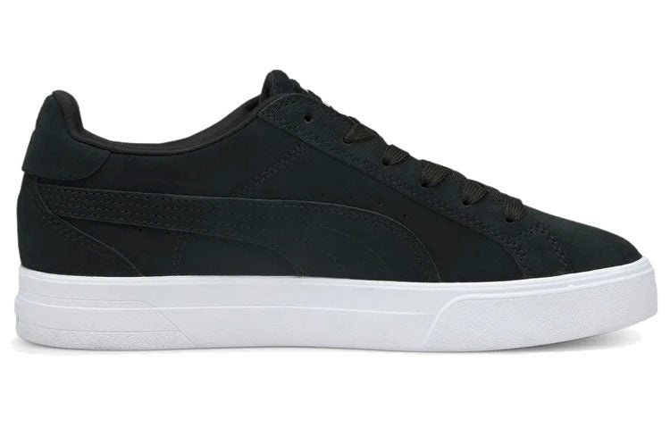 (WMNS) PUMA Ana Suede Sneakers Black 380634-01 - 2