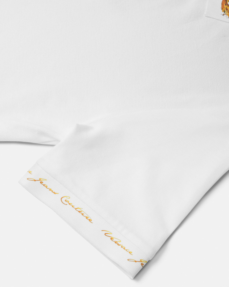 Printed Cotton-Piqué Polo 4