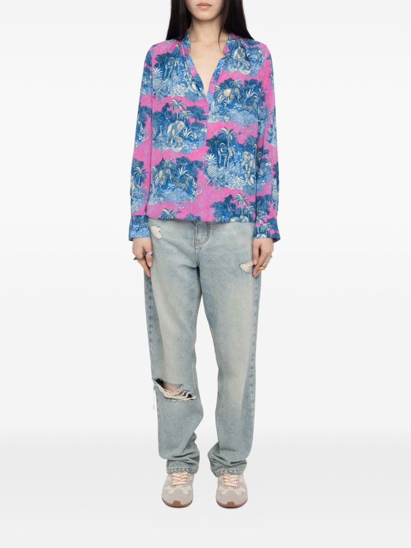 Zadig & Voltaire graphic-print shirt outlook