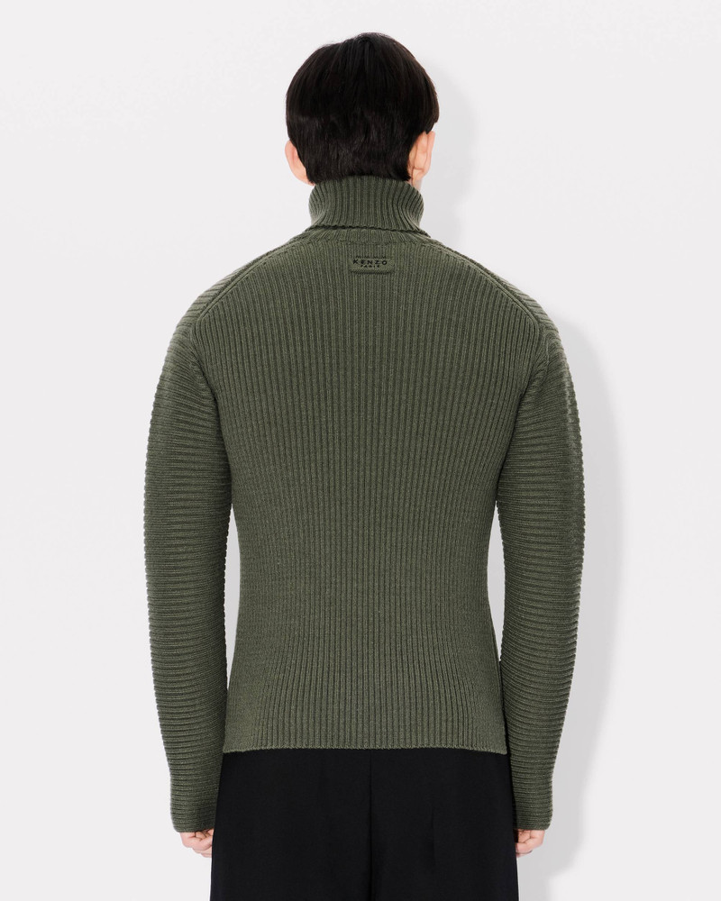 높은 turtleneck embroidered 점퍼 4