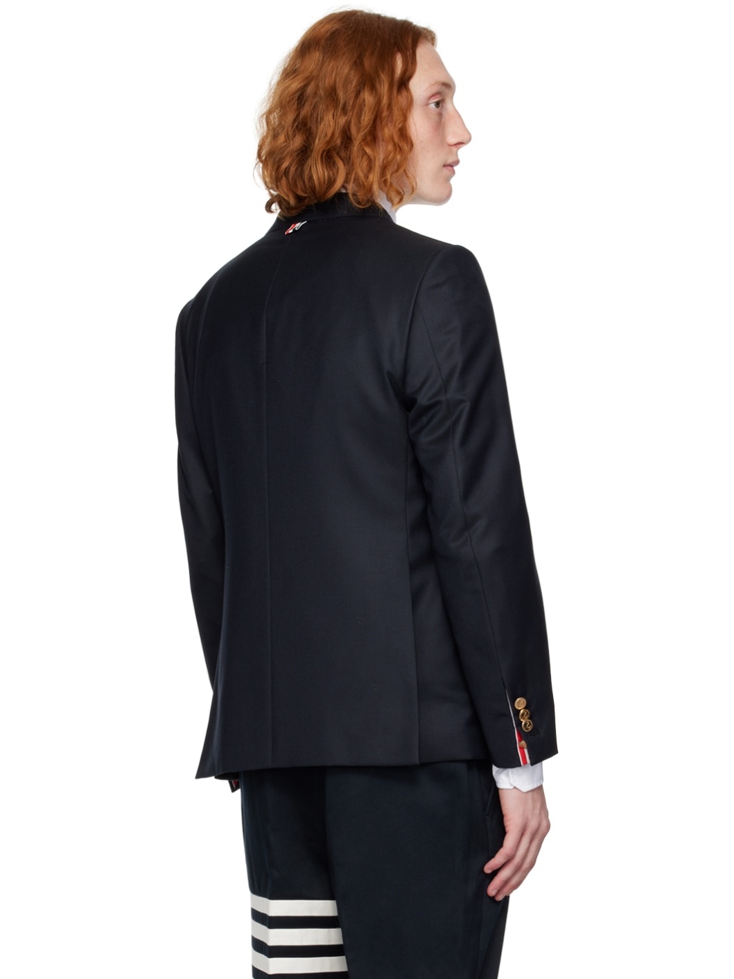 Navy Classic Blazer - 3