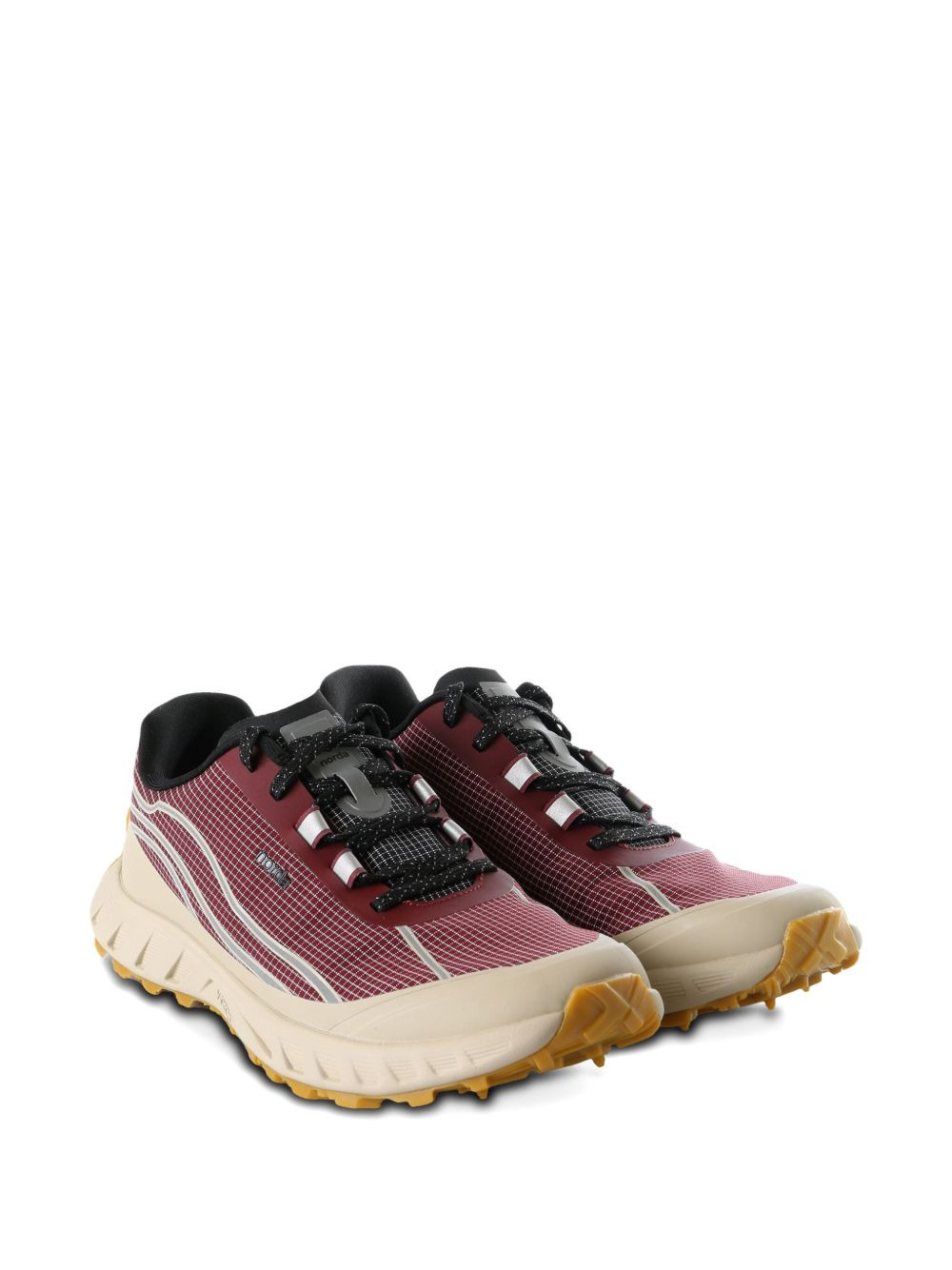panelled chunky sneakers - 2