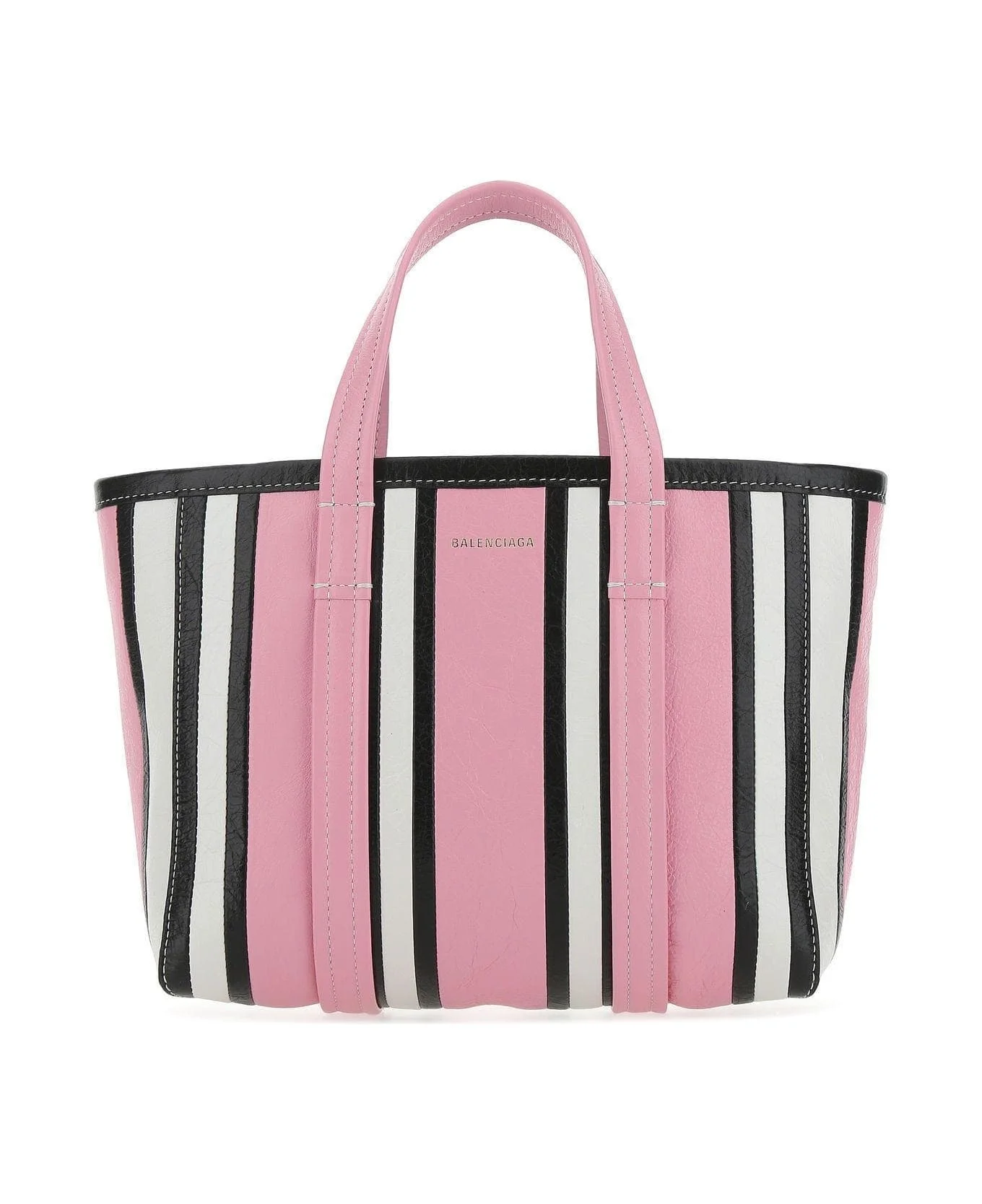 Multicolor Leather Small Barbes Shopping Bag - 1