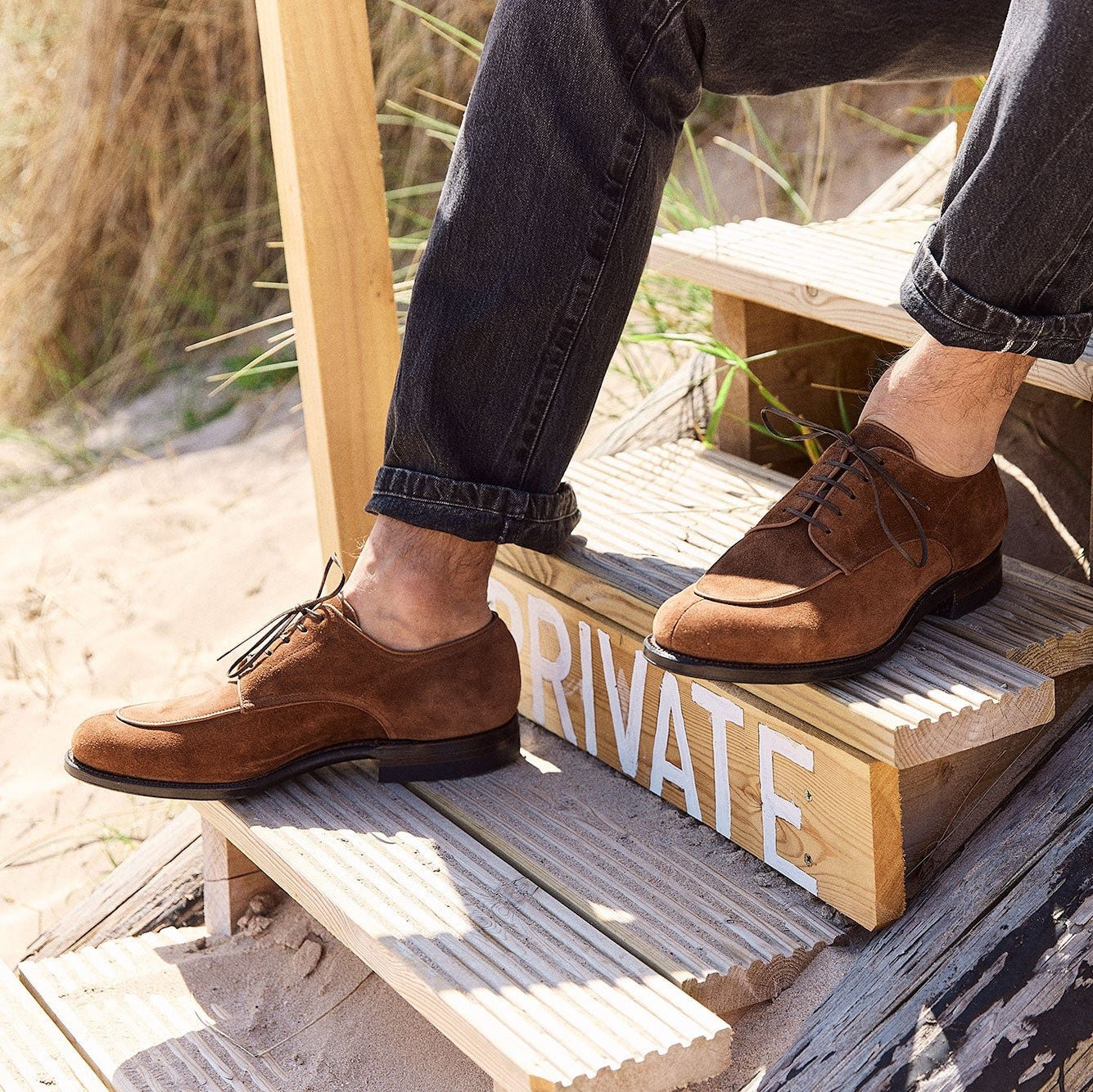 Savoy - Acorn Janus Calf Suede - 2