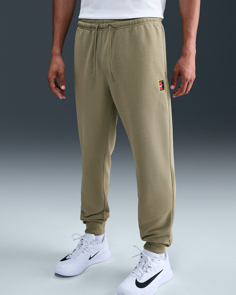 Nike NikeCourt Heritage Men's Dri-FIT Fleece Tennis Joggers outlook