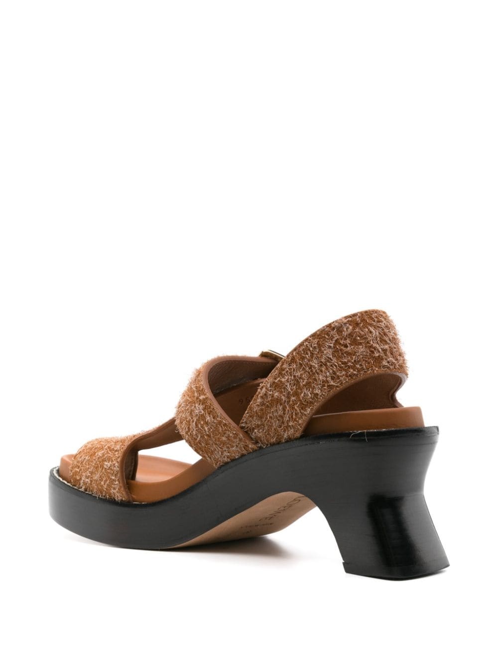70mm Ease brushed-suede sandals - 3