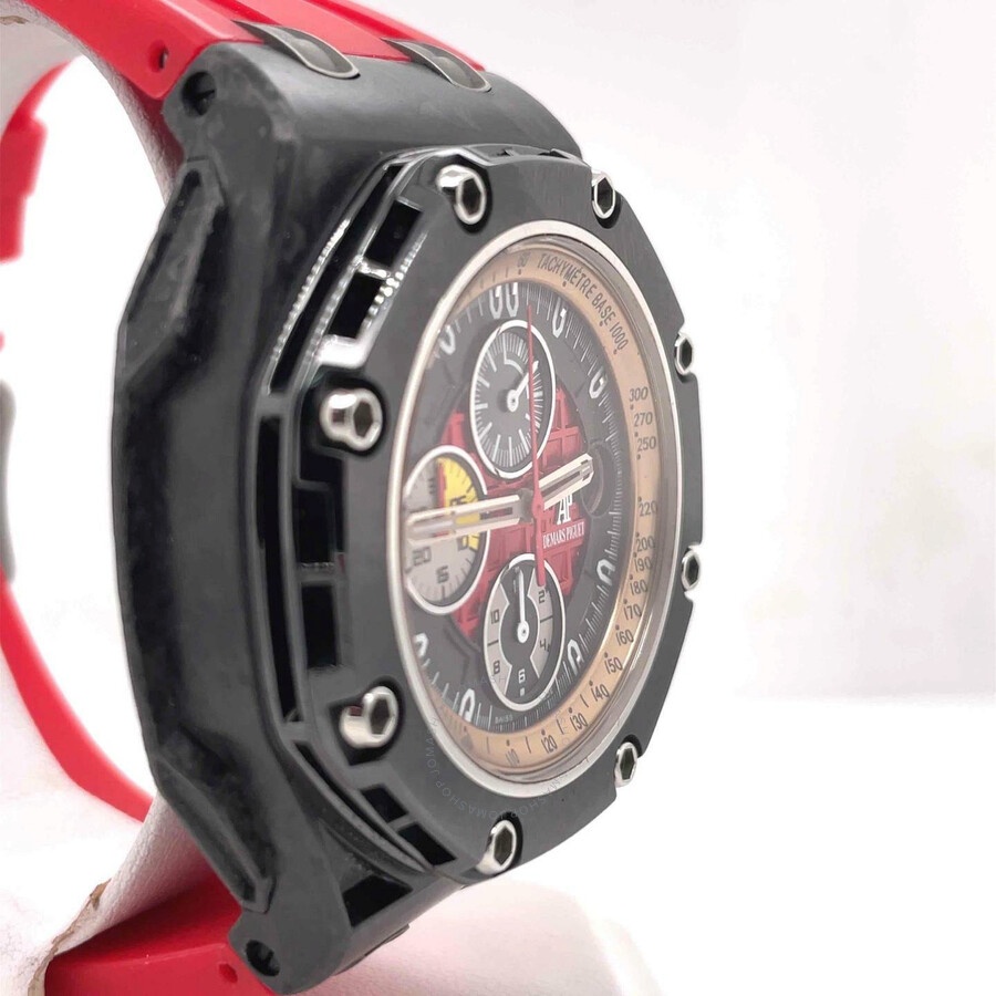Pre-owned Audemars Piguet Royal Oak Offshore Grand Prix Chronograph Black Dial Men's Watch 26290IO.O - 4