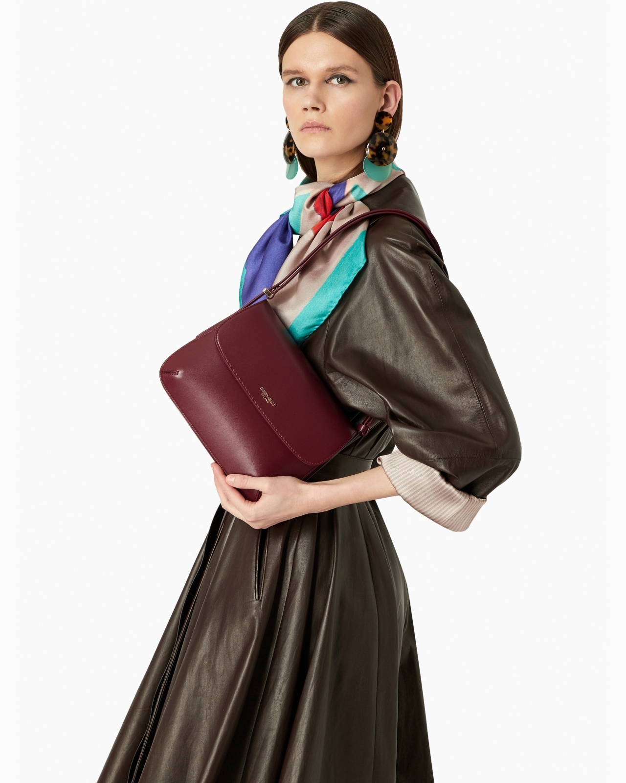 LARGE PALMELLATO LEATHER LA PRIMA BAG - 6