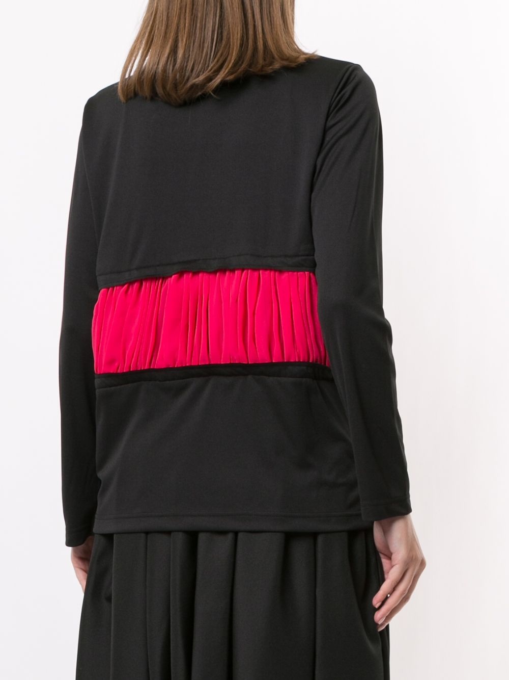  contrast pleated panel top  - 4