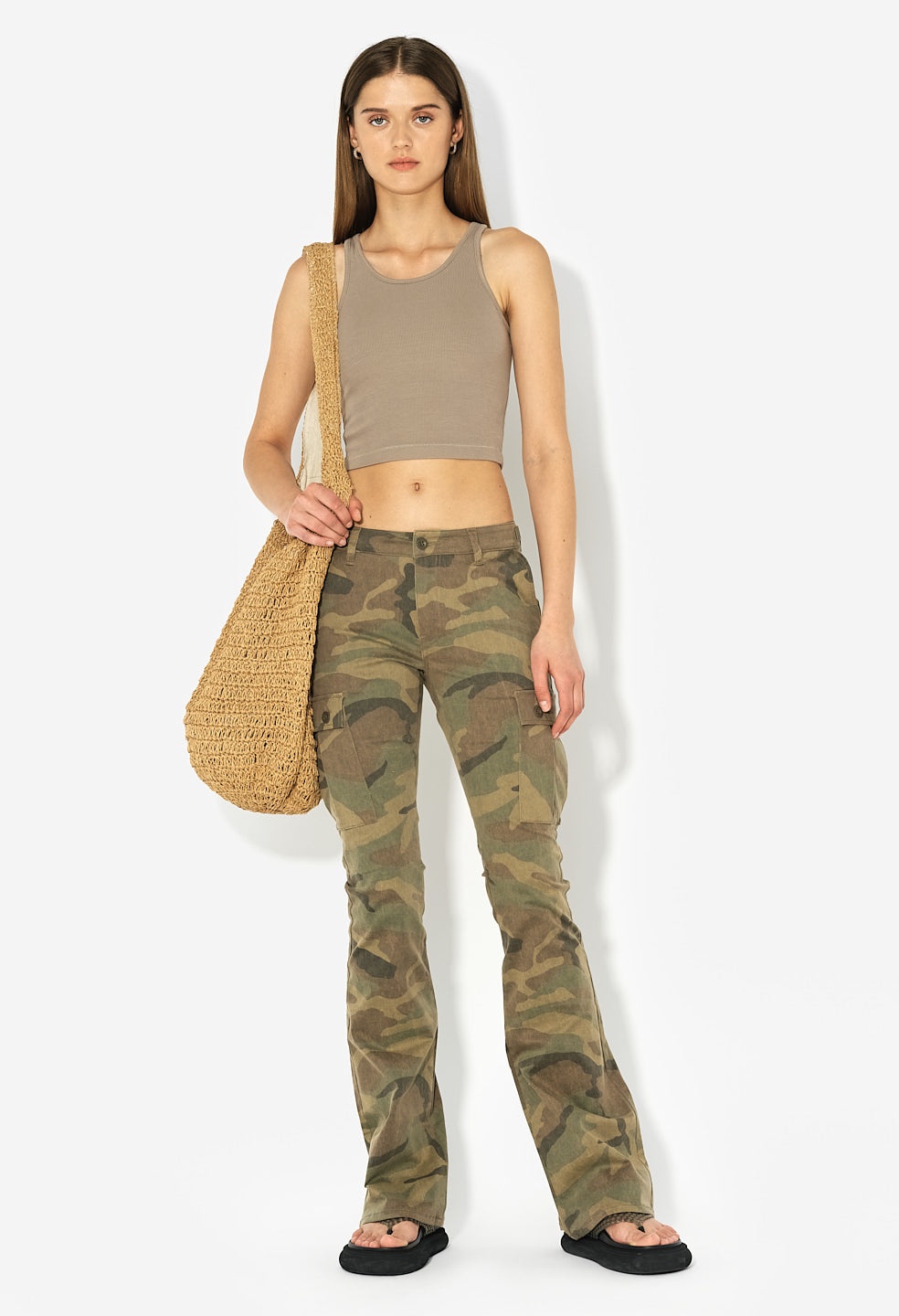 GEMINI RIB CROPPED TANK - 2