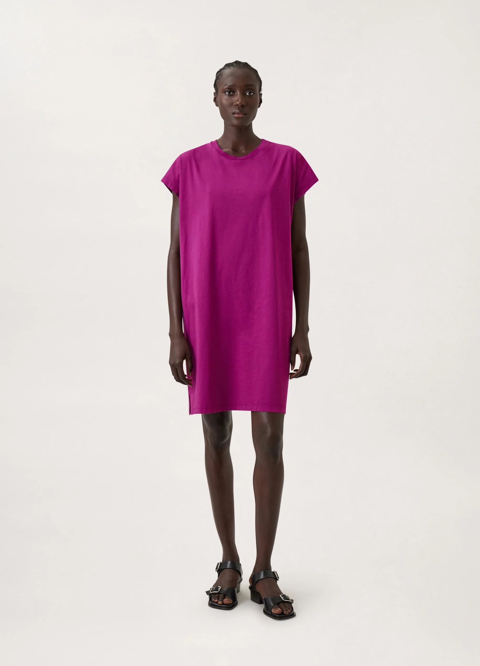 CAP SLEEVE DRESS
PIGMENT DYE JERSEY - 2