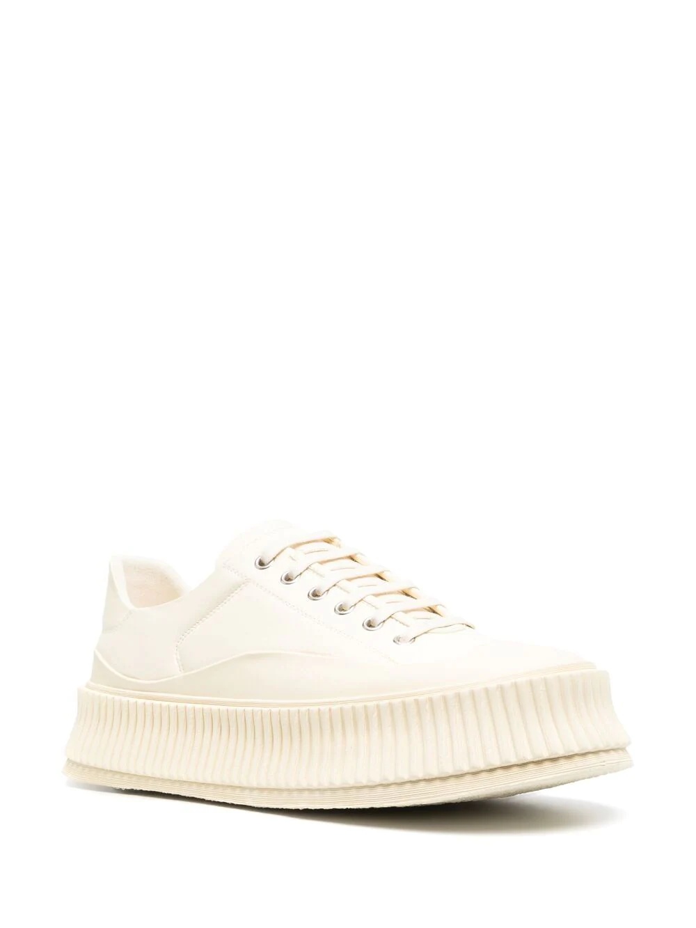 low-top platform sneakers - 2