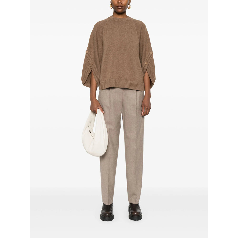 Max Mara Brown Trousers - Straight Trousers Women - 3